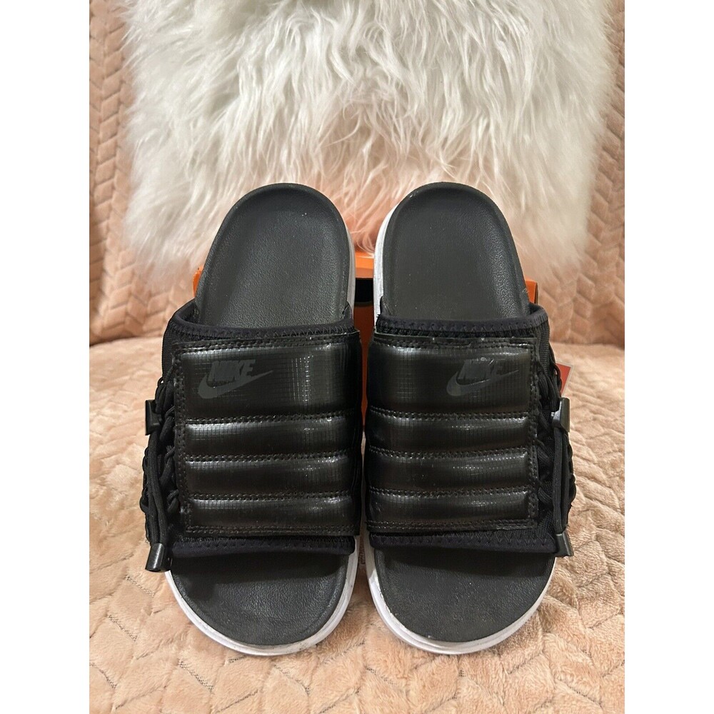 Nike Asuna Slide NA  Black Slides Sandals Rare Men SZ 6 CW9703-002. Pre Loved